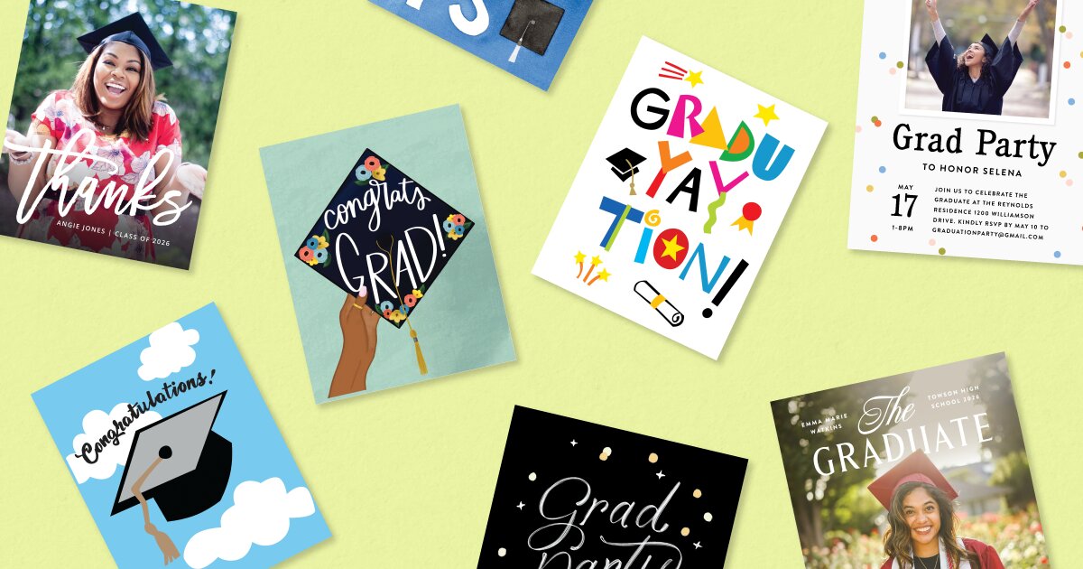 Graduation collection of cards